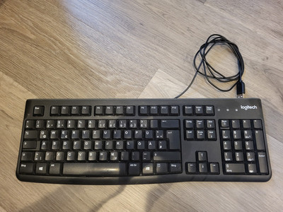 Logitech K120 Keyboard Tastatur Kabelgebunden