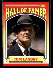 1990 Score Tom Landry #597