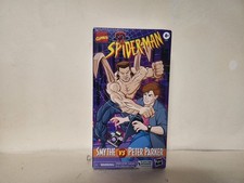 Marvel Legends Spider-man Animated Series VHS Peter Parker & Smythe MISB