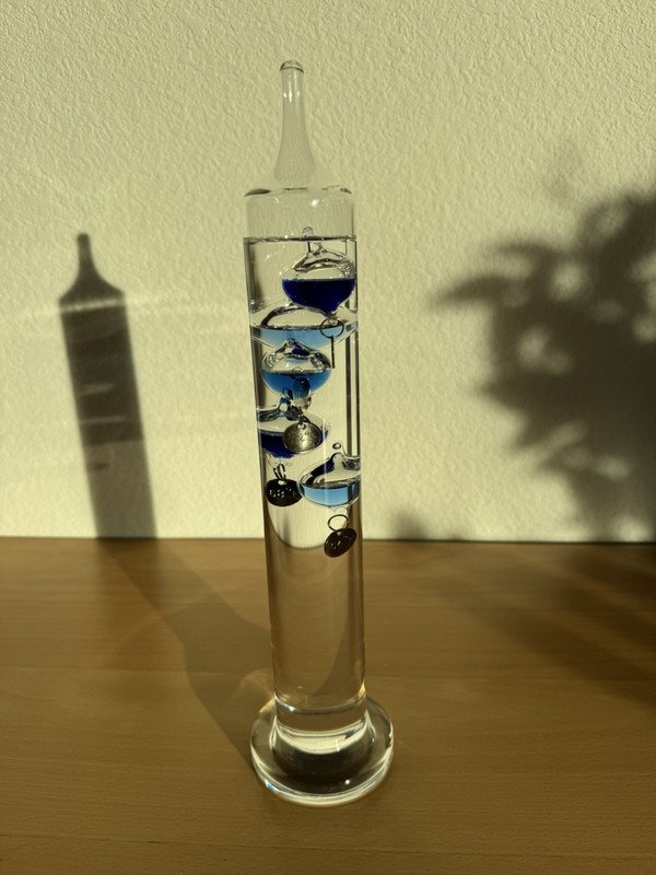 GALILEO Thermometer 13 Inches Tall