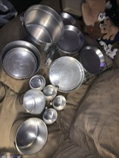 Aluminum camping pots,pans,cups,plates