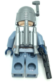 Lego Star Wars 75015 JANGO FETT Minifigure Smiling Head
