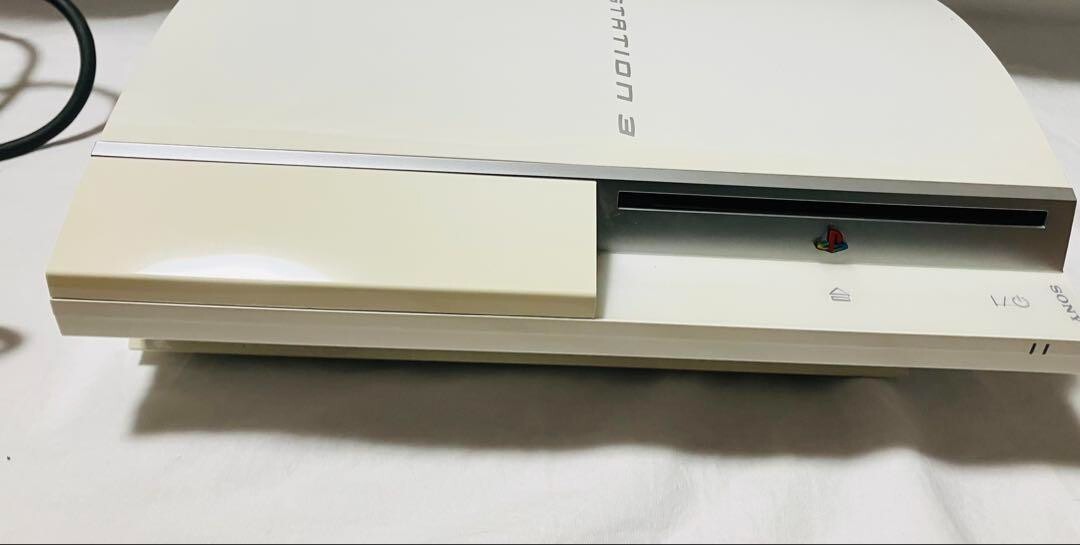 PLAYSTATION 3 (80GB) Ceramic White PS3 SONY Japan game