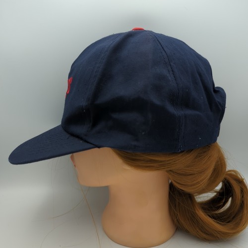 Cappello Berretto Vintage Minnesota Twins Dairy Queen 50 Anni SGA Blu Navy OSFA - Foto 3 di 13