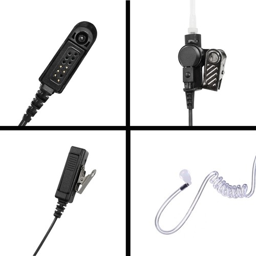 Mic Earpiece Acoustic Tube for GP328 GP340 HT750 HT1250 HT1550 Radio - Picture 4 of 5