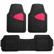 Heavy Duty Tall Channel Rubber Floor Mats Universal For Auto Car Suv Van