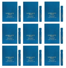 10 Samples Vials VERSACE EROS Cologne for Men 0.03 oz 1 ml Eau de Toilette Spray
