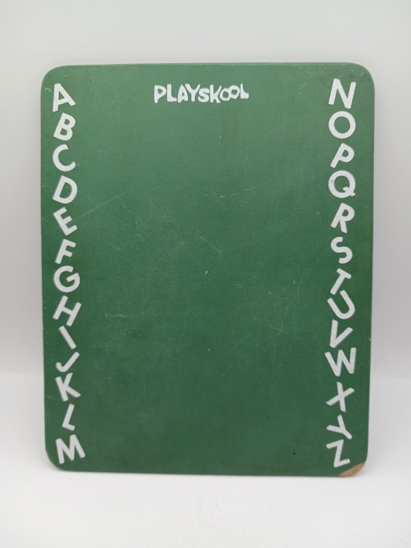 VINTAGE PLAYSKOOL PORTABLE CHALK BOARD