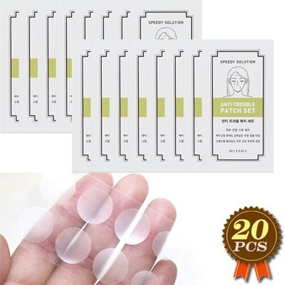 MISSHA Speedy Solution Anti Trouble Patch Set 20-teilig Akne & Makel Behandlu...