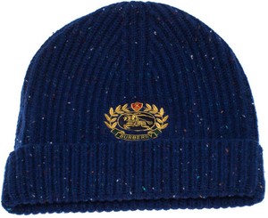 burberry beanie blue