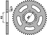 Pignon arrière JTR1843.49 pour remplacer la transmission Yamaha DT