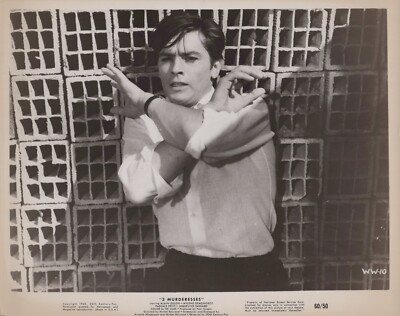 Alain Delon in Faibles femmes (1960)   Vintage Hollywood Photo M 244