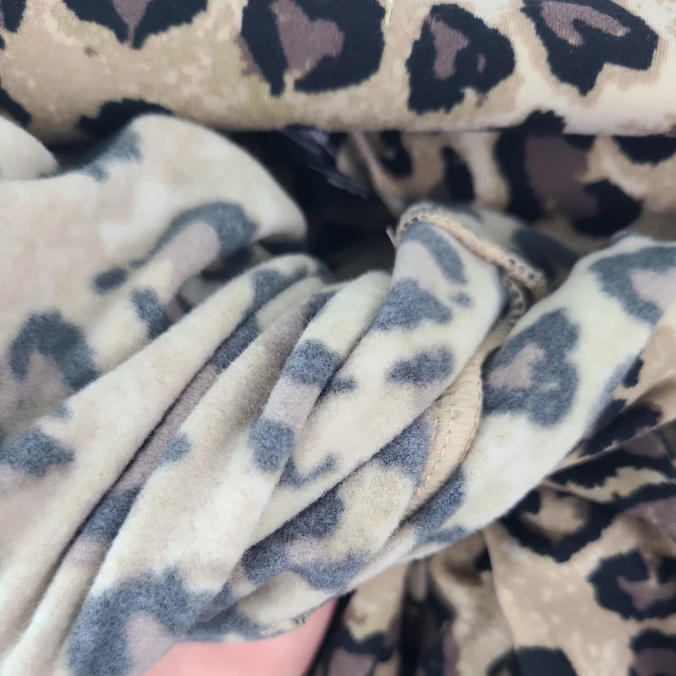 NUEVAS Leggings Plumas Forradas de Vellón Guepardo Sin Costuras Talla S Nuevas sin Etiquetas Foto 4 de 4