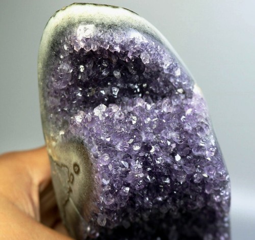 3.39lb Natural Amethyst Quartz Crystal Cluster Geode Stone Mineral Specimen - Picture 19 of 20