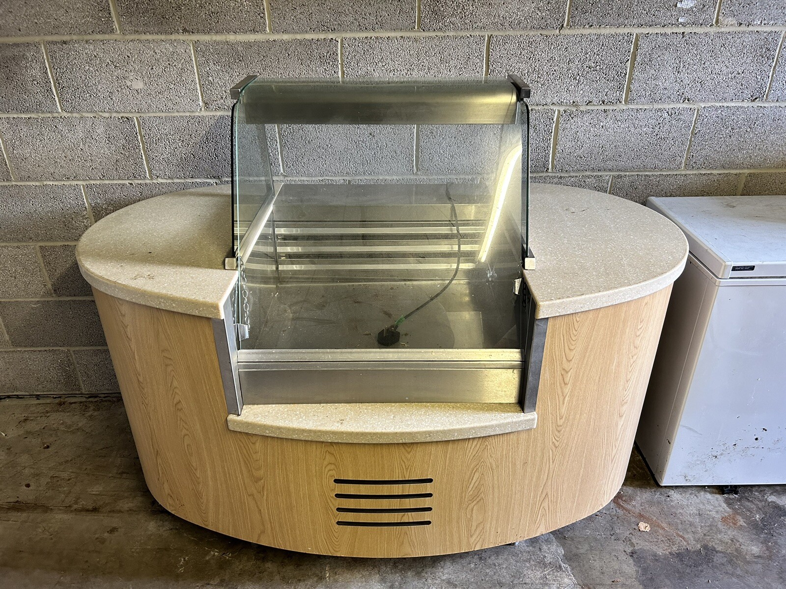 serve over counter display fridge eBay