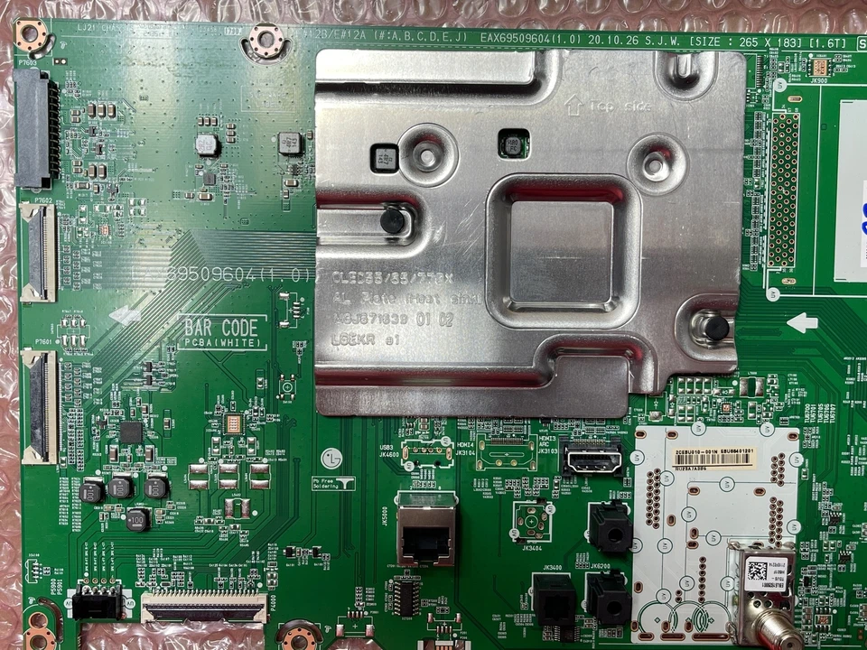 Placa base TV LG EAX69509604 EBU66401201 OLED 65SM9000PUA OLED65A1PUA G2U Foto 4 de 4