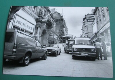 Scarborough Evening News Press Photo Huntriss Row Salisbury Hotel May 1990 Mono
