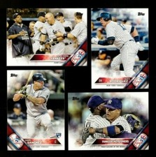 2016 Topps NEW YORK YANKEES 40 Card Team Set Series 1 & 2 w/ Update SANCHEZ RC