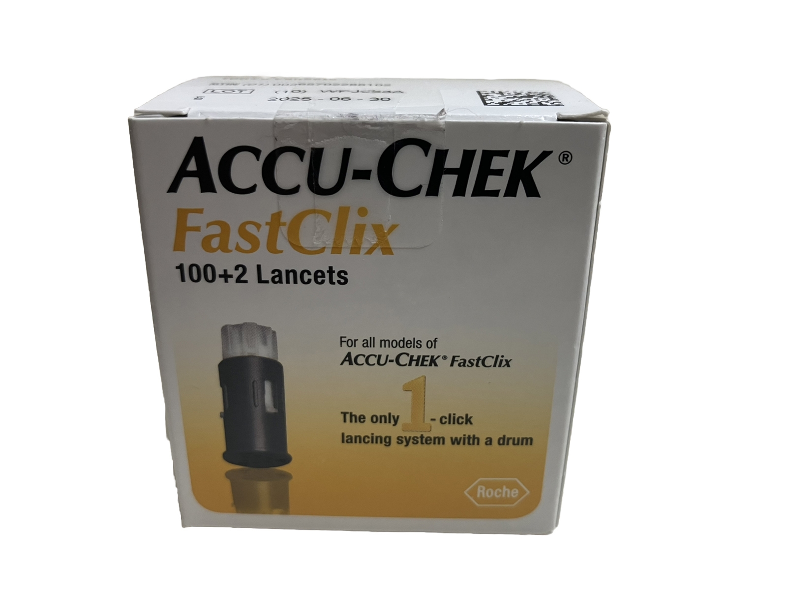 AccuChek FastClix Lancets100 +2Exp6/2513.44Free Ship eBay