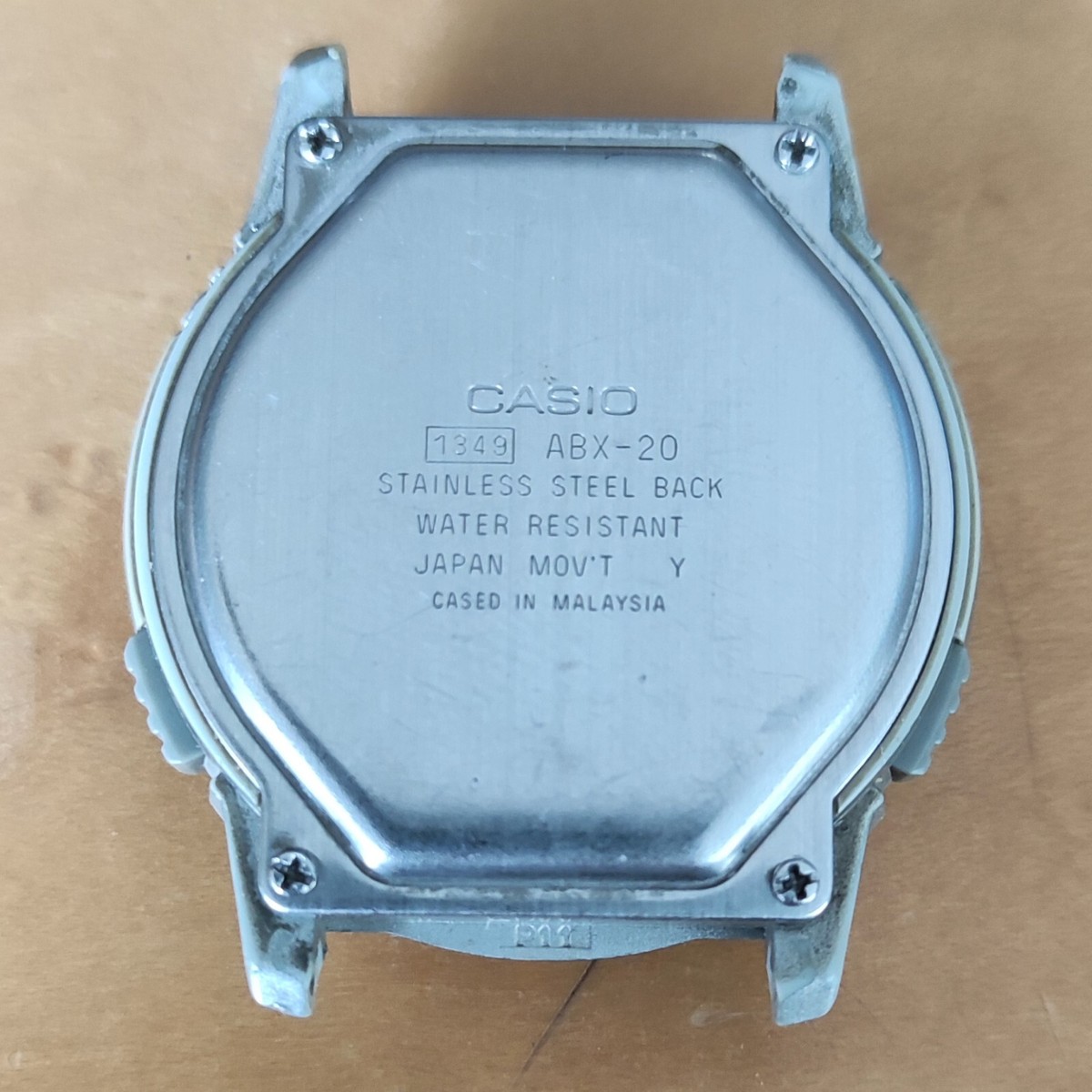 Vintage Casio 1349 ABX-20 Twincept Analog Digital Mens Watch