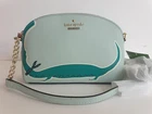 Brand New Kate Spade Mint Leather Chain Cross body Shoulder bag