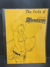 Anthropomorphic Portfolio The Girls Of Stosstrupp #3 1993 43 Of 100 HTF Rare!