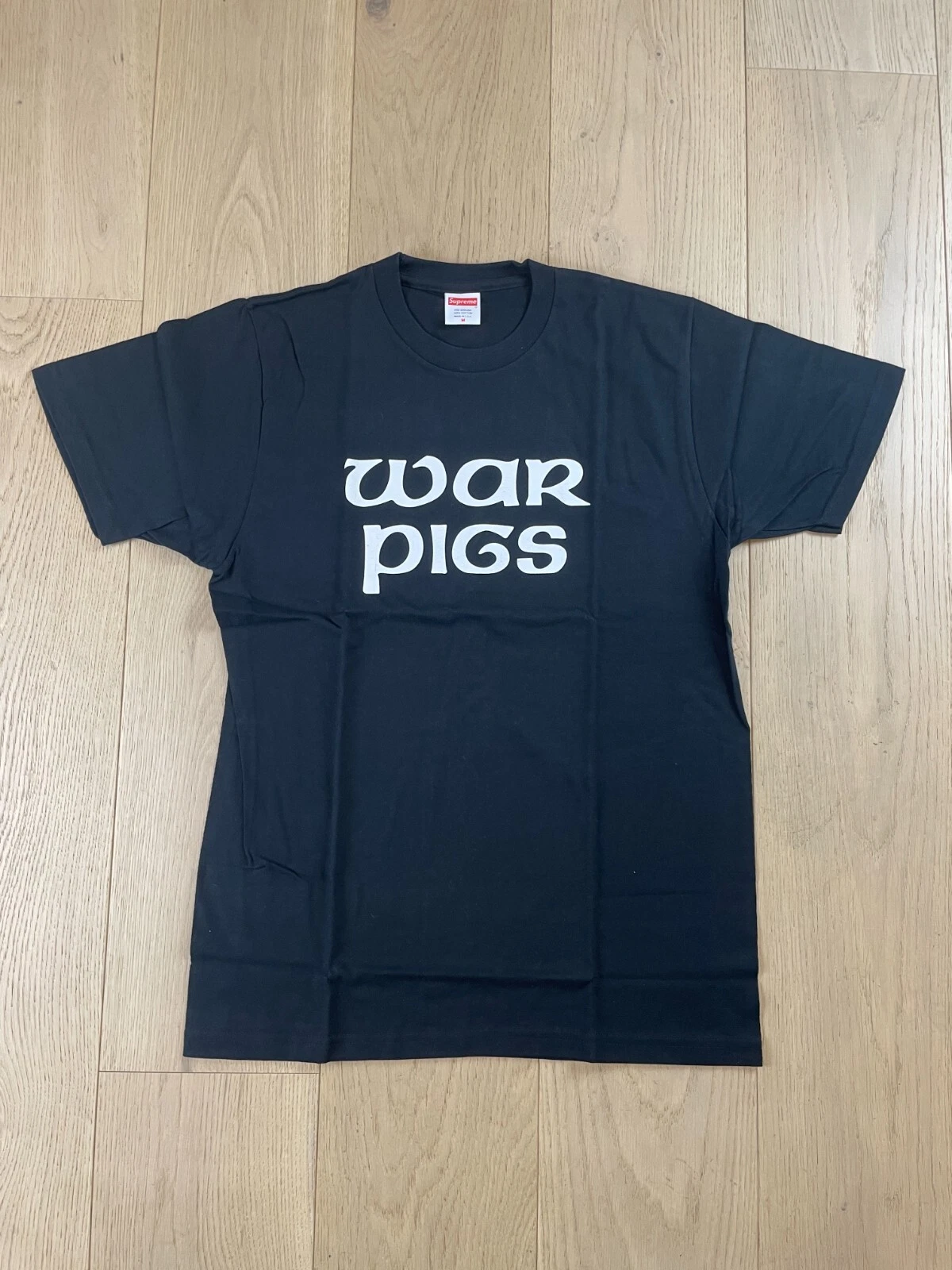 Tee shirt Supreme x Black Sabbath War Pigs SS16 Medium DS Deadstock rare authentique