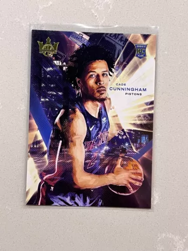2021-22 Court Kings Cade Cunningham Rookie Card (RC) #77