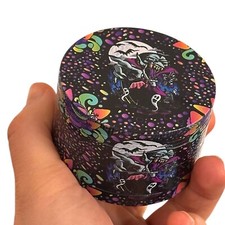 Premium Grinder 63mm 4 Part Metal Aluminium Hand Grinder Herb Crusher Magnetic