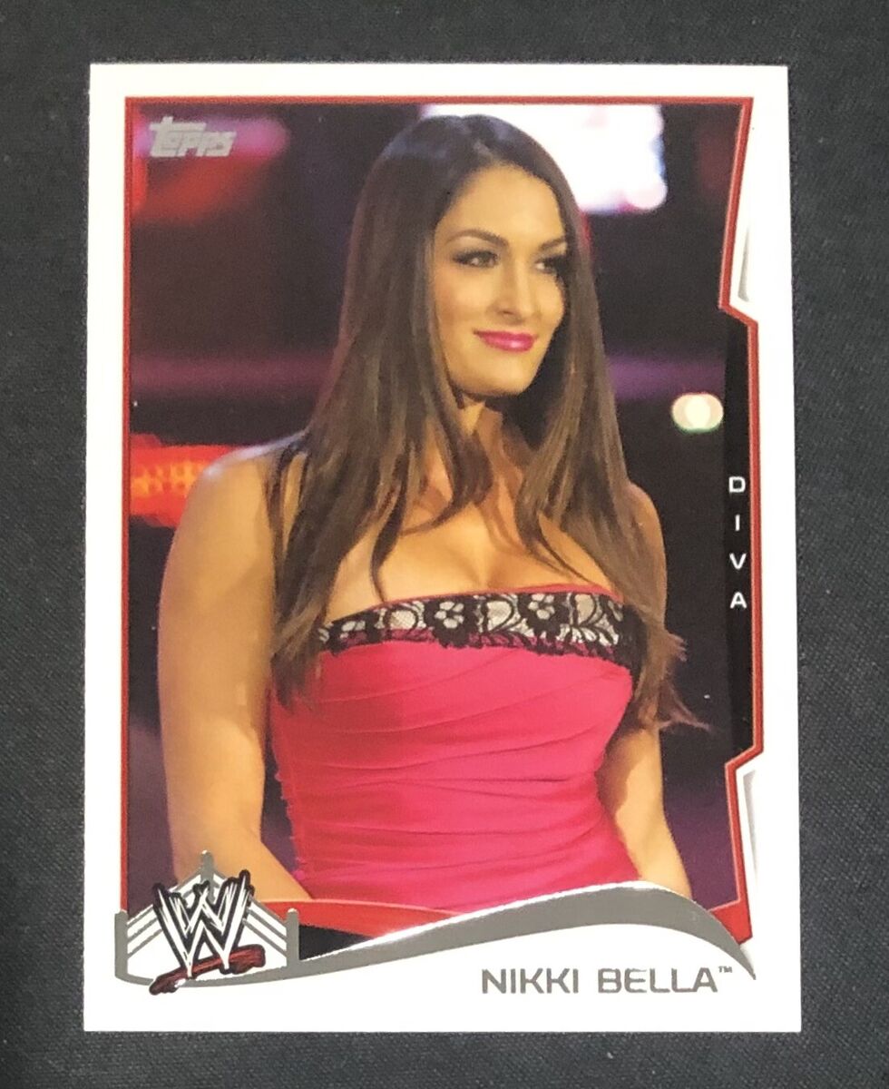 ニッキー　ベラ　キスカード　1/1 TOPPS WWE Nikki Bella 2014 Topps WWE Card #35 | eBay