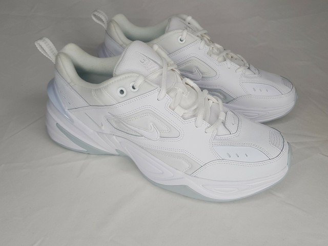Nike Air M2k Tekno Triple White Platinum Monarch Ao3108-100 Womens Size 12 A2 for sale online | eBay