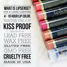 LIPSENSE SeneGence Liquid Lipstick Full Size Lip Colors - Choose Shade