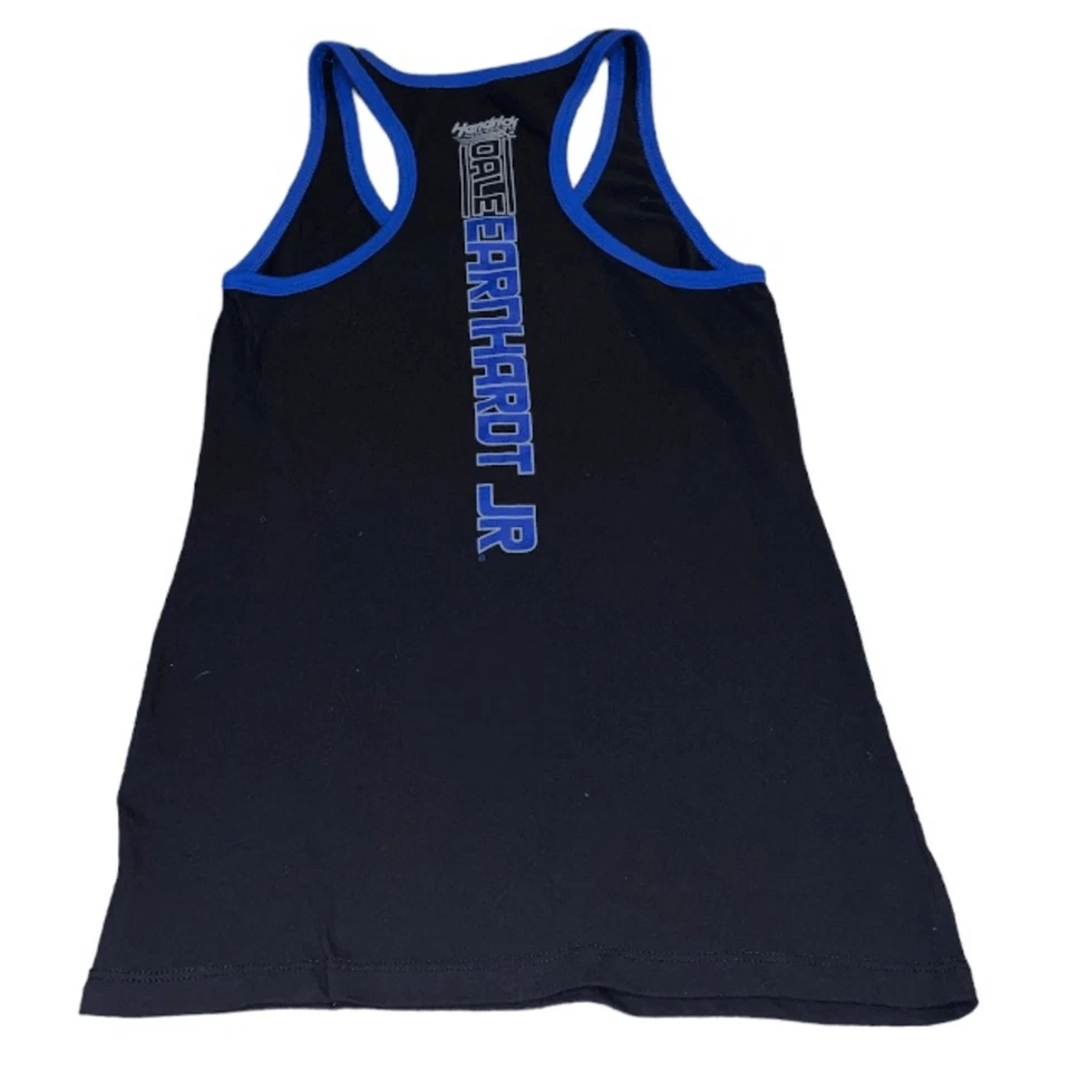 Camiseta sin mangas para mujer Dale Earnhardt Jr. NASCAR #88 mediana negra azul fanáticos Foto 2 de 4