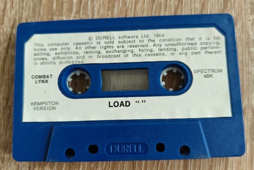 COMBAT LYNX (TAPE ONLY) - ZX SPECTRUM 48K - DURELL 1984