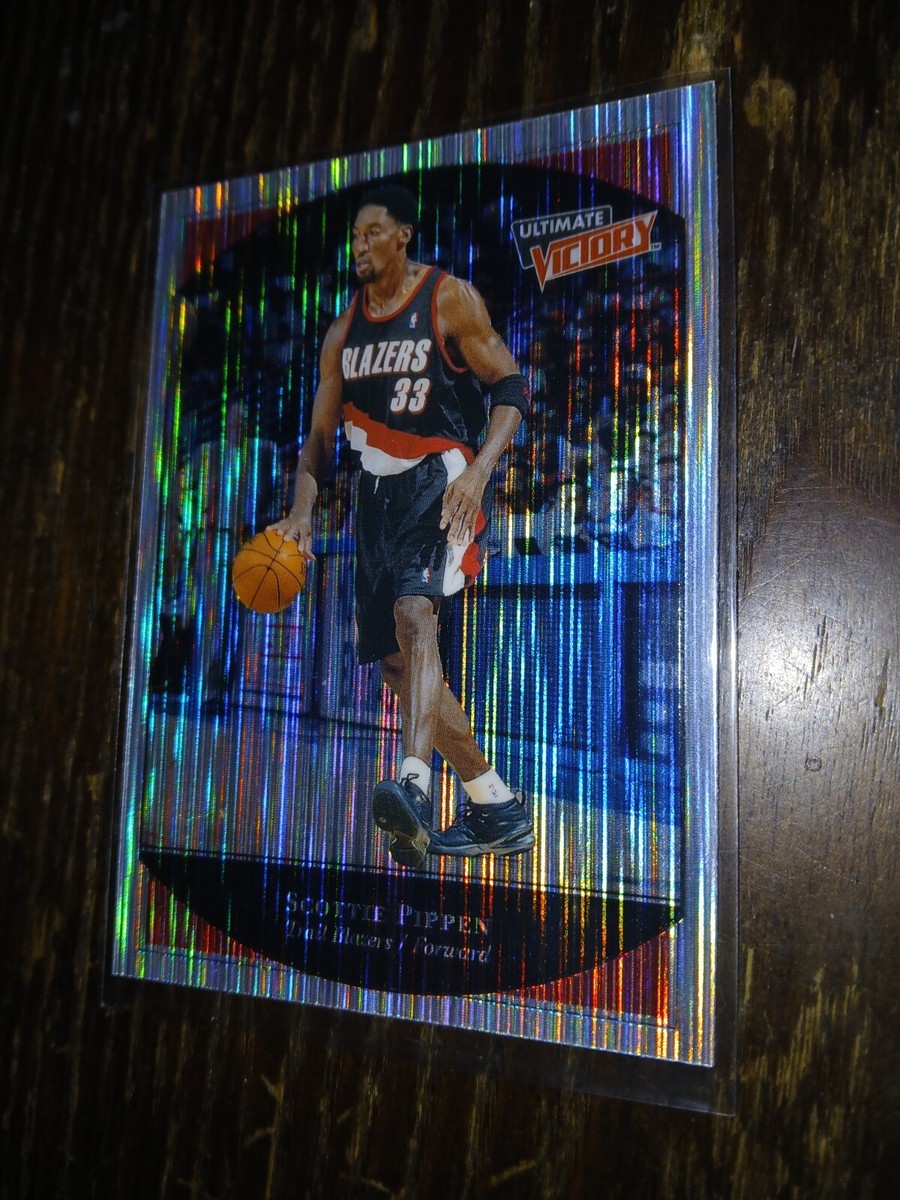rare scottie pippen cards Chicago Bulls Autographed Card Rare Collectors Scottie Pippen Fleer