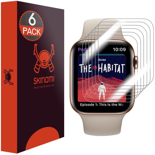 6x techskin SKINOMI PELLICOLA TRASPARENTE PROTEGGI SCHERMO per Apple 4 ( Watch Series 44mm) | eBay