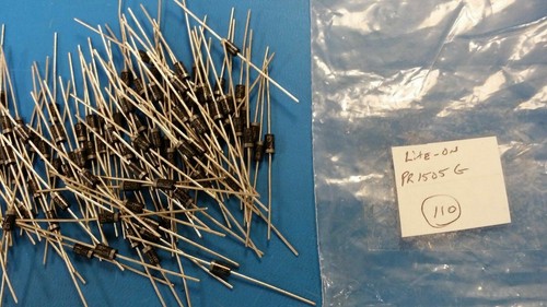 (22 PCS) PR1505G, General Purpose Diode, 600V, 1.5A, DO15 - Picture 2 of 2