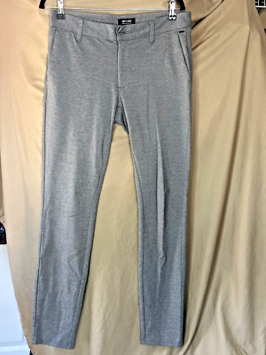 Only & Sons Mens Gray,tapered Dress Pants   32x33.