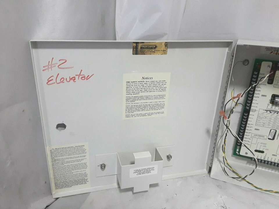 Northern Computers Door Access Control System Panel Enclosure STD-N2-U19-6AD8 - Image 3 of 4