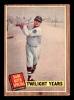 1962 Topps Baseball Green Tint Twilight Years #141 PSA 6.5