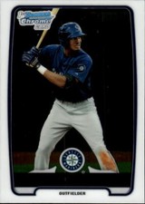 2012 Bowman Jabari Blash #BCP72 Chrome Prospects Seattle Mariners