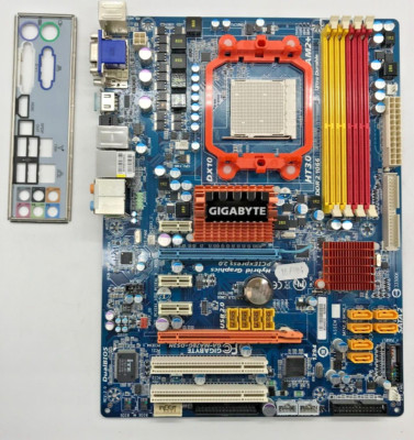Gigabyte GA-MA78G-DS3H REV:2.0 DDR2-ATX-Sockel AM2/2+/AM3 - mit I/O Shield#M2510