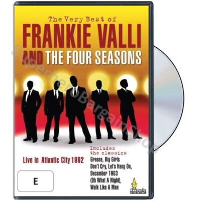 Frankie Valli And The Four Seasons - Live In Atlantic City (DVD, 1992) PAL R4