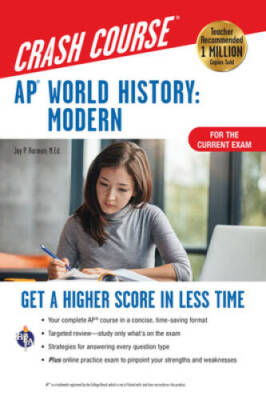 APÂ  World History: Modern Crash Course, For the New 2020 Exam, Book - VERY GOOD