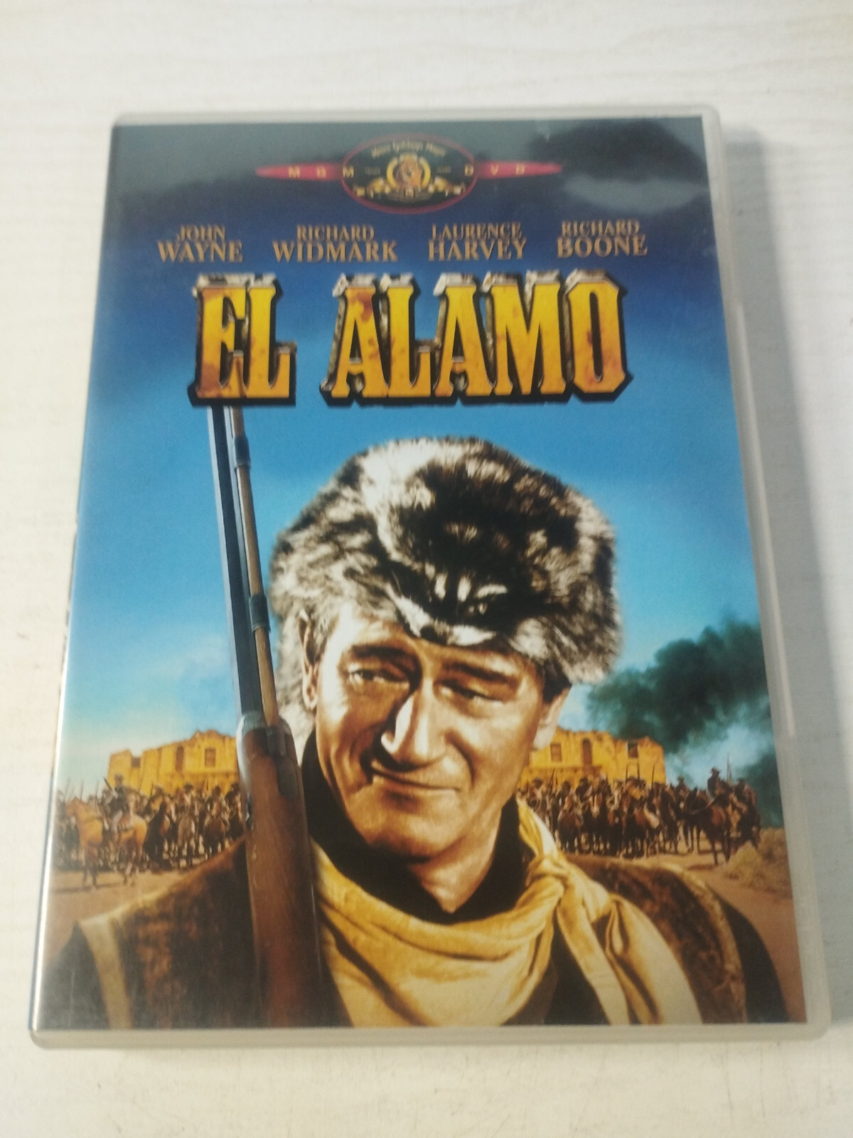 The Alamo John Wayne Richard Widmark - DVD Spanish English Region 2 Am