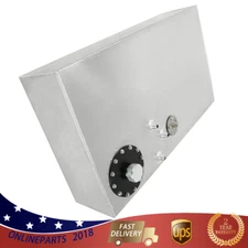 17 Gallon / 64L Fuel Cell Tank Aluminum Racing Drift W/ Level Sender