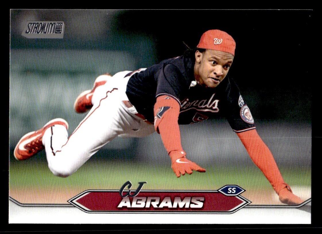 99枚限定 CJ ABRAMS Stadium club CJアブラムス 2024 Stadium Club - #222 CJ Abrams - Washington Nationals | eBay