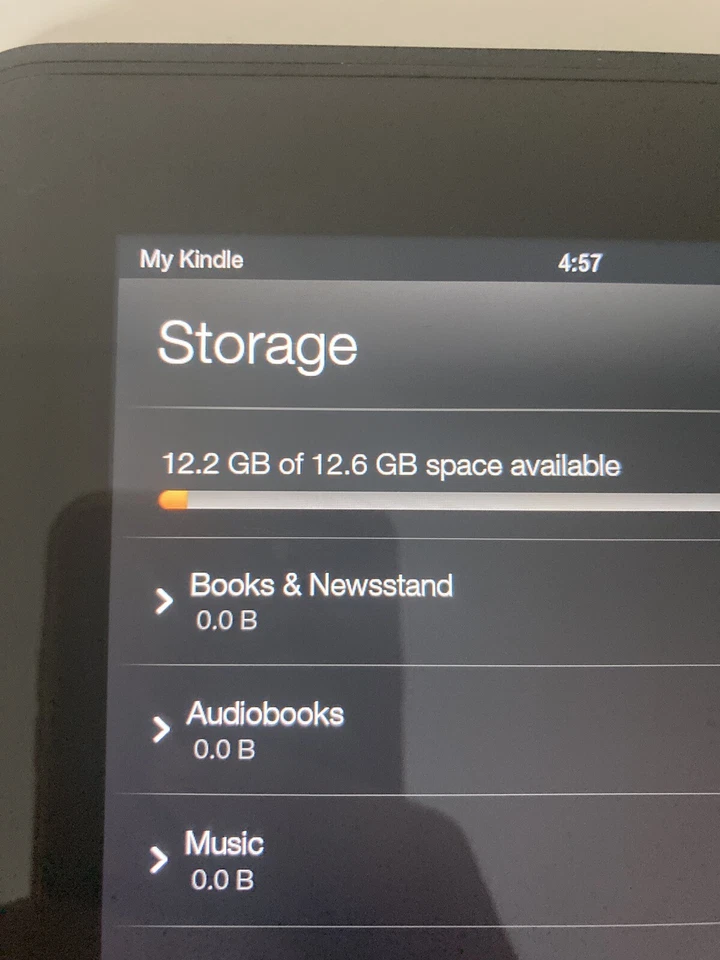 Amazon Kindle Fire X43Z60 eReader Tablet, x43z60 Wi-Fi 7" RESET - Black - 16 GB - Image 3 of 4
