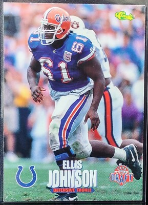 1995 Classic Games Draft Ellis Johnson RC #15 Florida Gators