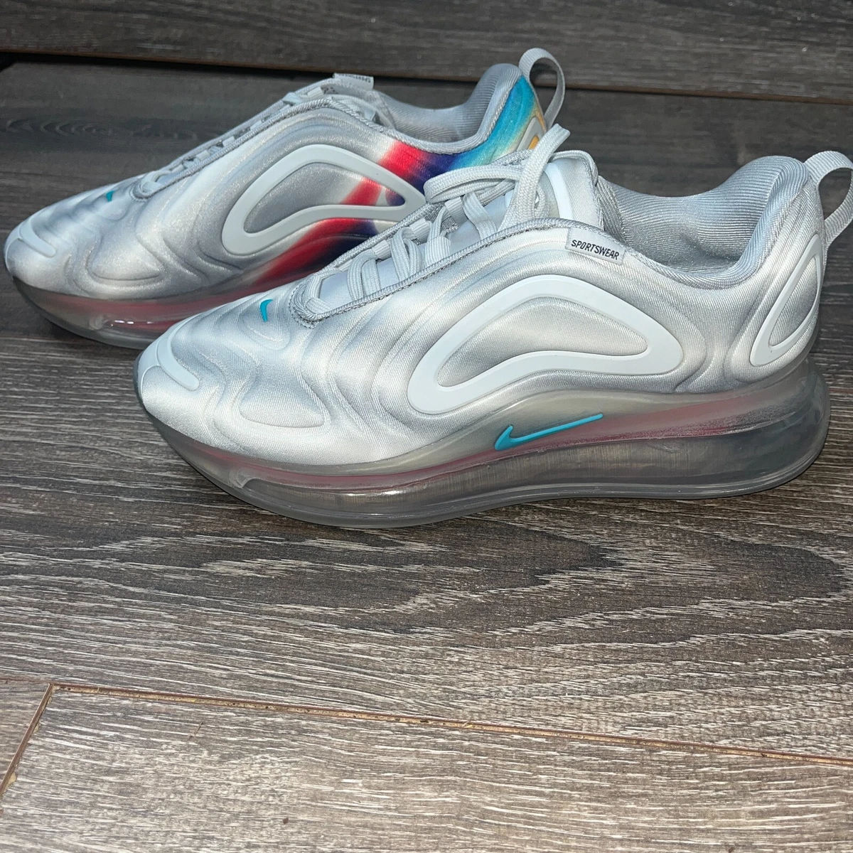 Nike air max 720 grey and red Clearance